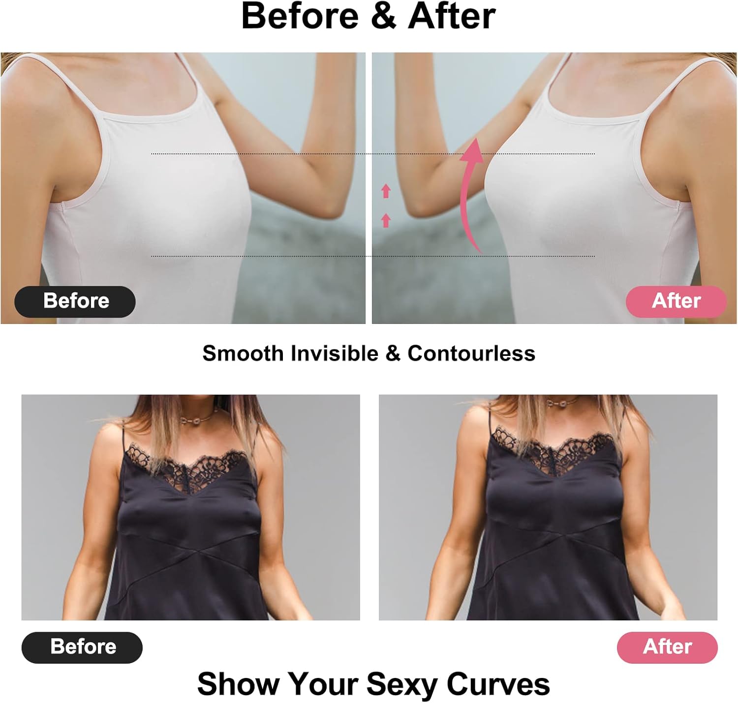 Sticky Bra Push Up Adhesive Br - مراجعة Strapless Bra Adhesive وسعره