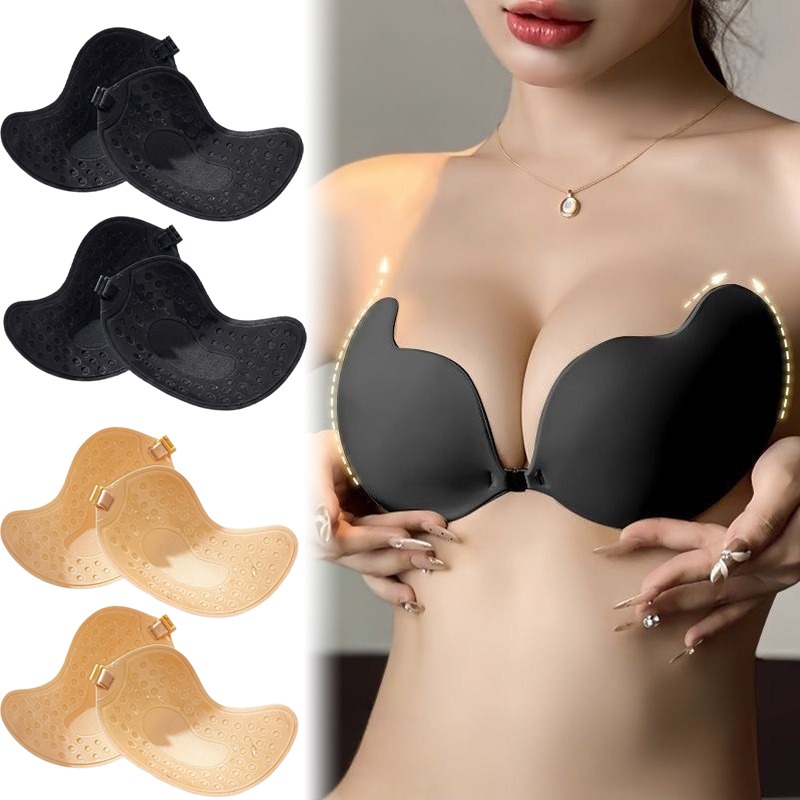 1/2pairs Push Up Invisible Bra - مراجعة Strapless Bra Adhesive وسعره