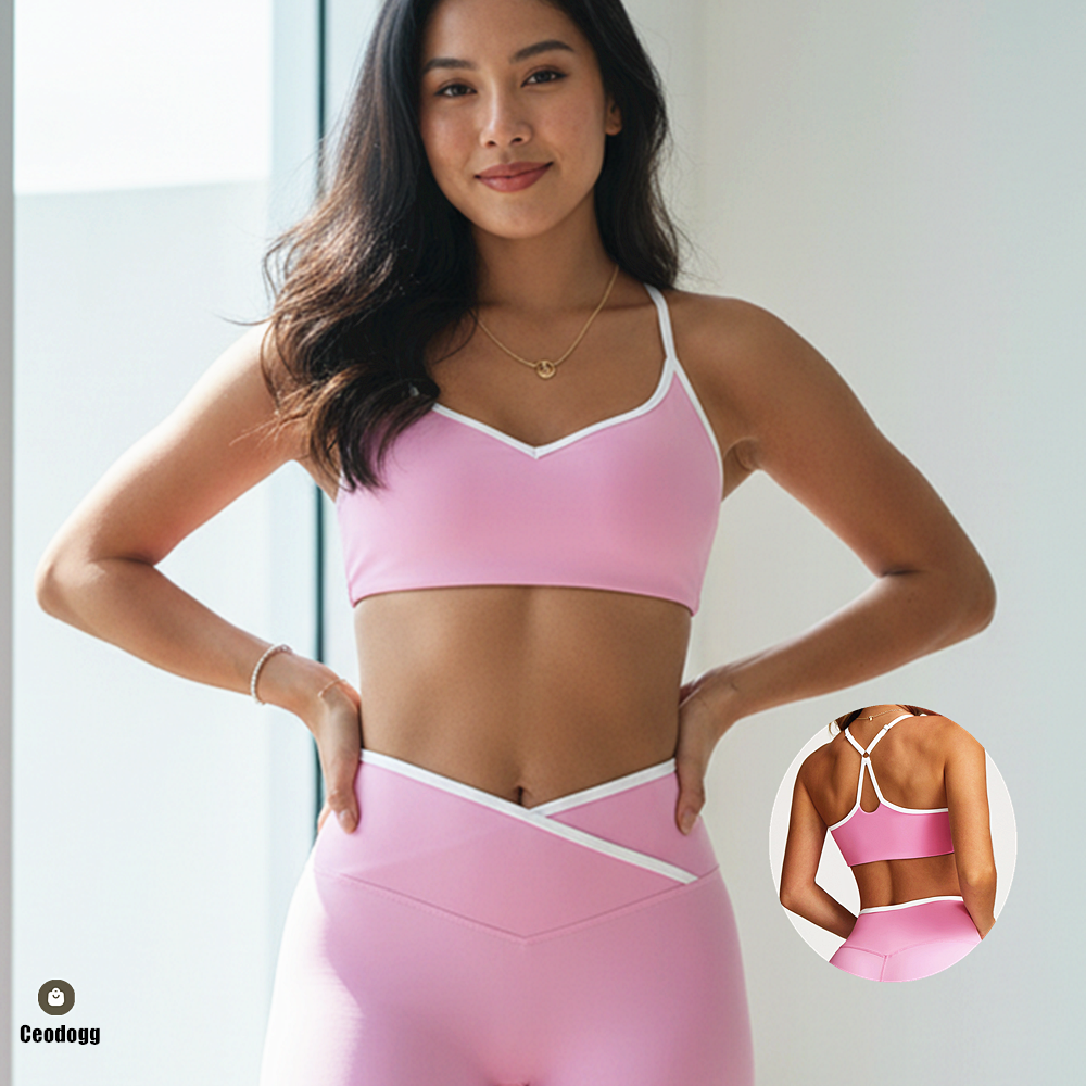 Gym Underwear Women's Sport Br - مراجعة Plunge Bra Push Up وسعره