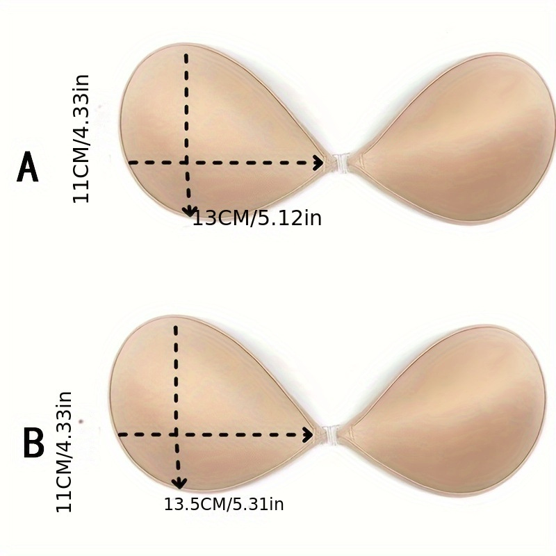 Invisible Push Up Bra Self-Adh - مراجعة Backless Bra Sticky وسعره