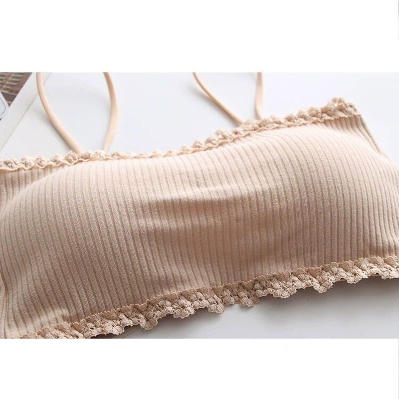 Women's Cotton Bra Female Tube - مراجعة T Shirt Bra Seamless وسعره