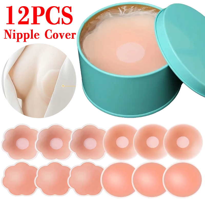 6/12PCS Invisible Self Adhesiv - مراجعة Strapless Bra Adhesive وسعره