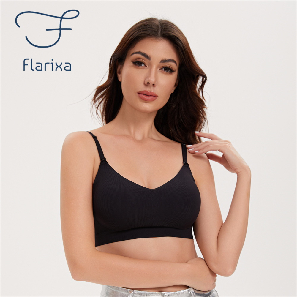 Flarixa Seamless Low Back Bra  - مراجعة Full Coverage Bra وسعره