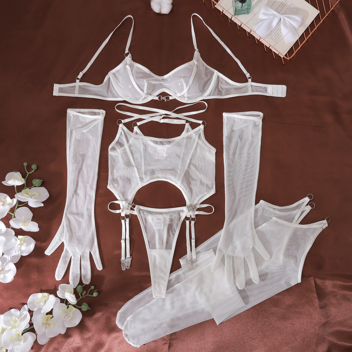 Sexy Mesh Breathable Lingerie  - مراجعة Sheer Mesh Bra وسعره