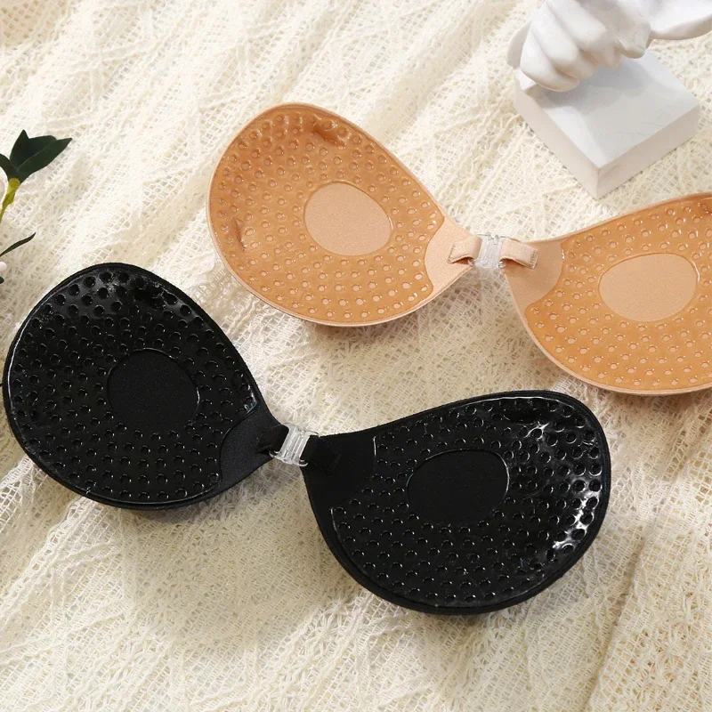 Summer 5cm Thicken Push Up Bra - مراجعة Strapless Bra Adhesive وسعره