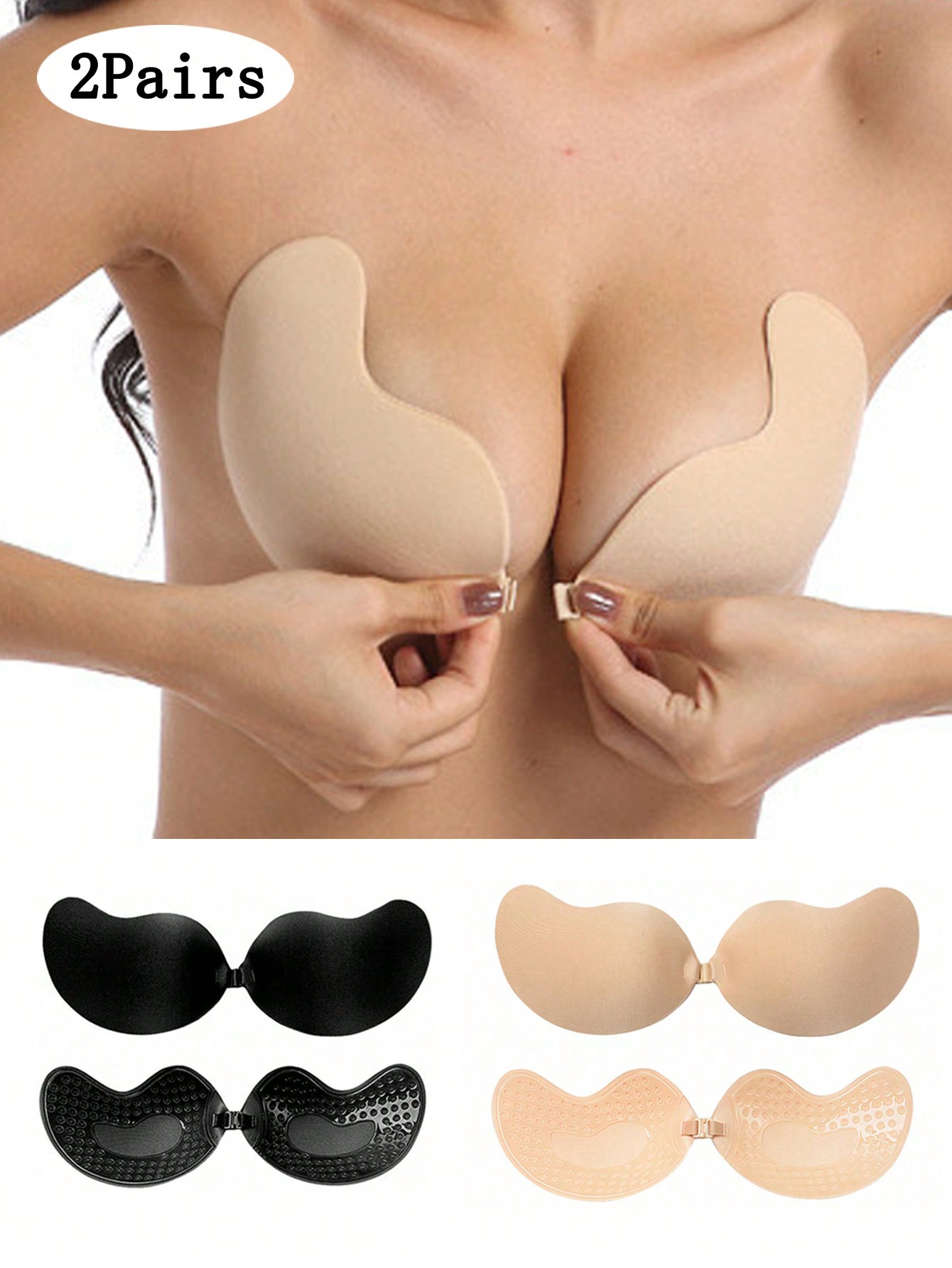2-pack Women's Self-Adhesive I - مراجعة Strapless Bra Adhesive وسعره